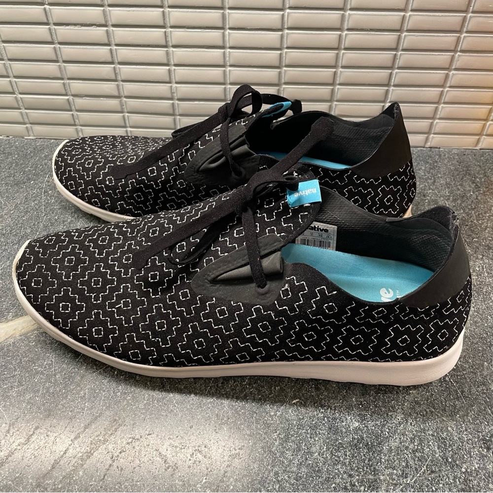 Native Apollo Moc Shoes Black Womens 12